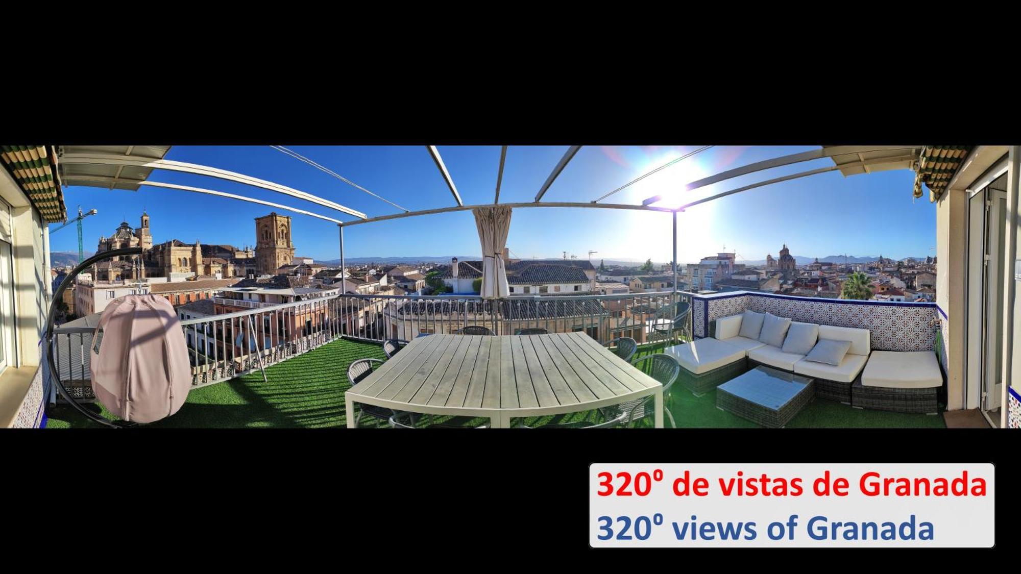 Mirador De Siloe Lejlighed Granada Eksteriør billede